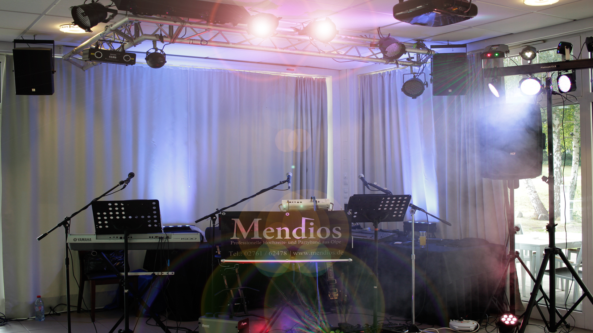 Mendios live — Im Studio · Hochzeitsband Olpe